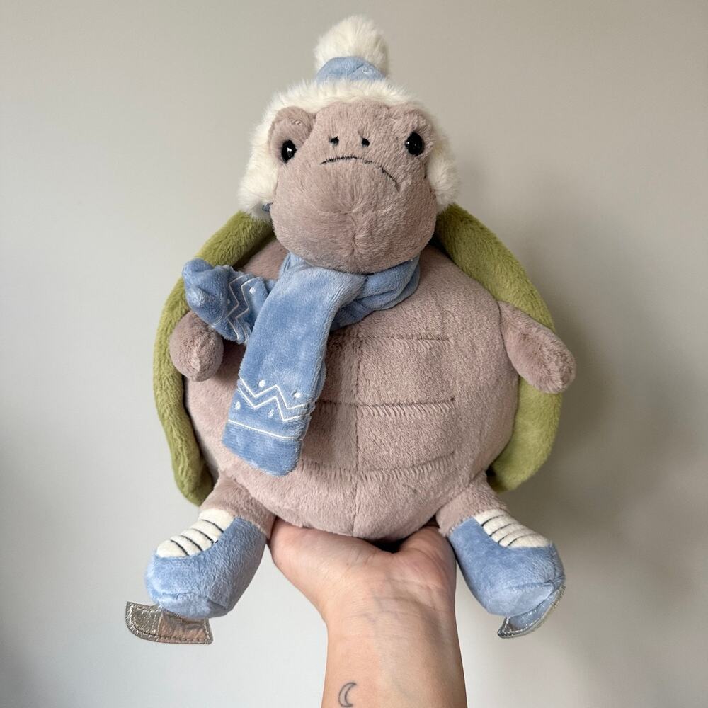 AUTHENTIC Jellycat  Timmy Turtle Skating NWT - Fast Shipping!